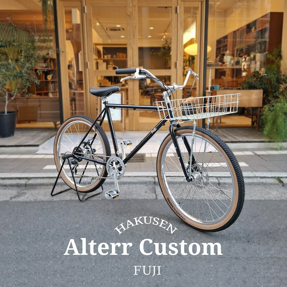 FUJI ALTERR ハクセン実車カスタム施工例 2024-12-08 日東クランカーバー・SワイヤーバスケットL