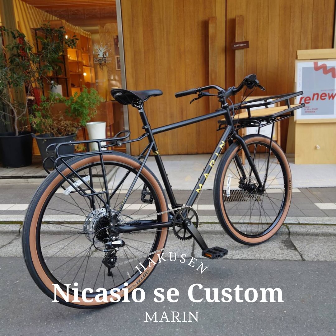 MARIN NICASIO SE ハクセン実車カスタム施工例 2024-03-10 クルージングバー・ATRAN カーゴライト & ツアースポーツ & ベーカリー・BROOKS CAMBIUM ALLWEATHER